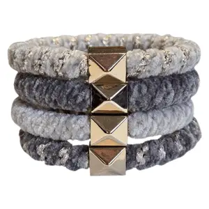 Fluffy Fat Hair Tie Taupe